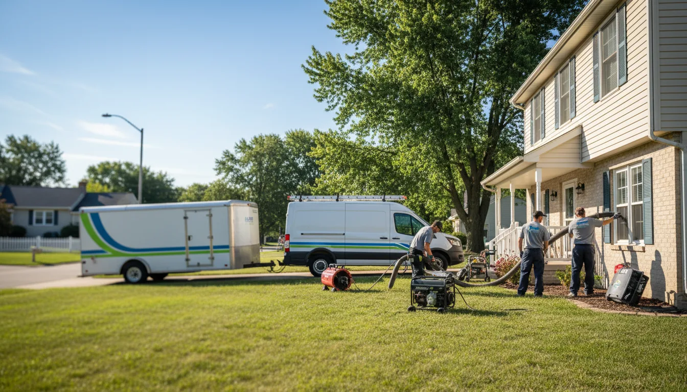 Flooded Basement Restoration And Cleanup With Repair in Havensville, KS near me